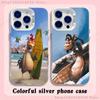 Chicken J-Joe Surf Phone Case For iPhone 17,16,15,14,13,12,11,Pro,Max,Plus,E,Air,Mini White Tpu Cover