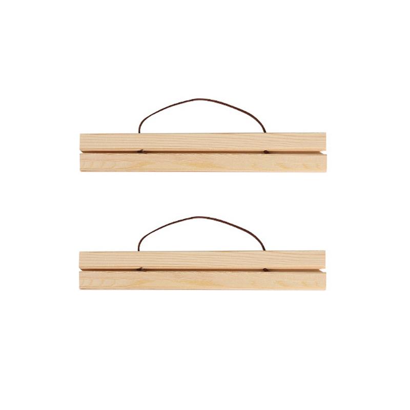 Solid Wood Magnet Picture Hanging Clip Poster Clip Frame Folder Painting Photo Frame Wall Art Craft Frame Hanger Frame