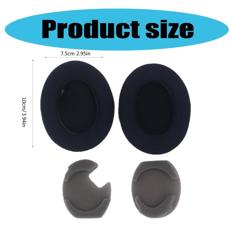 Replacement Cooling Gel Ear Pad Compatible for WH-1000XM4 Headphone Earphone Cushion Easy Installation with Tool