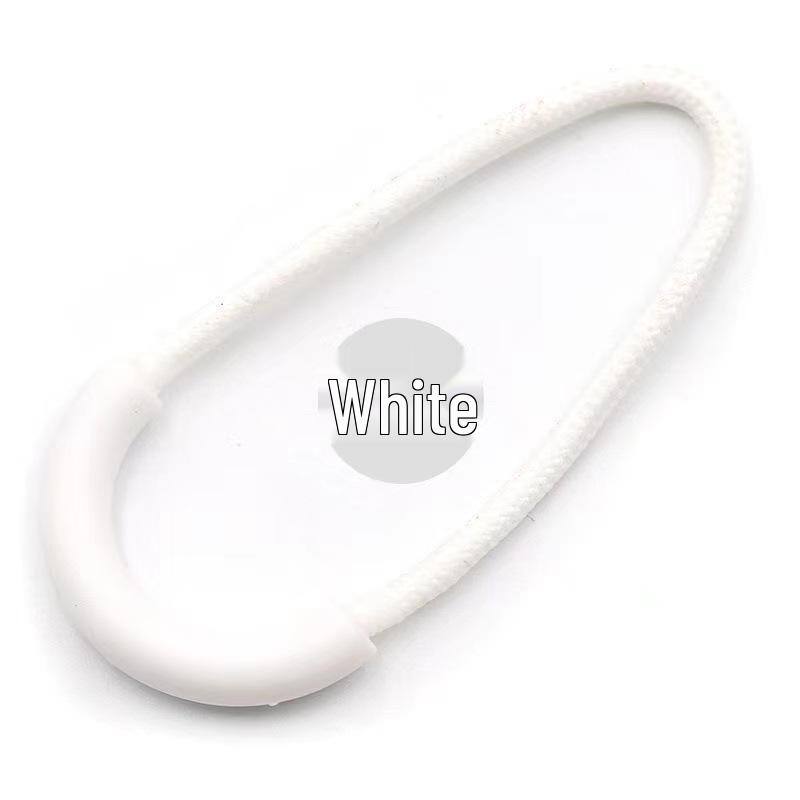 U-Shaped Colorful TPU Zipper Pull Tab Rope with Semicircular Puller