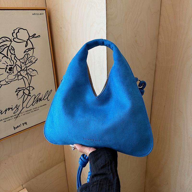 Premium Wildleder Handtasche Damen neue Temperament lässige Schulter Messenger Bag