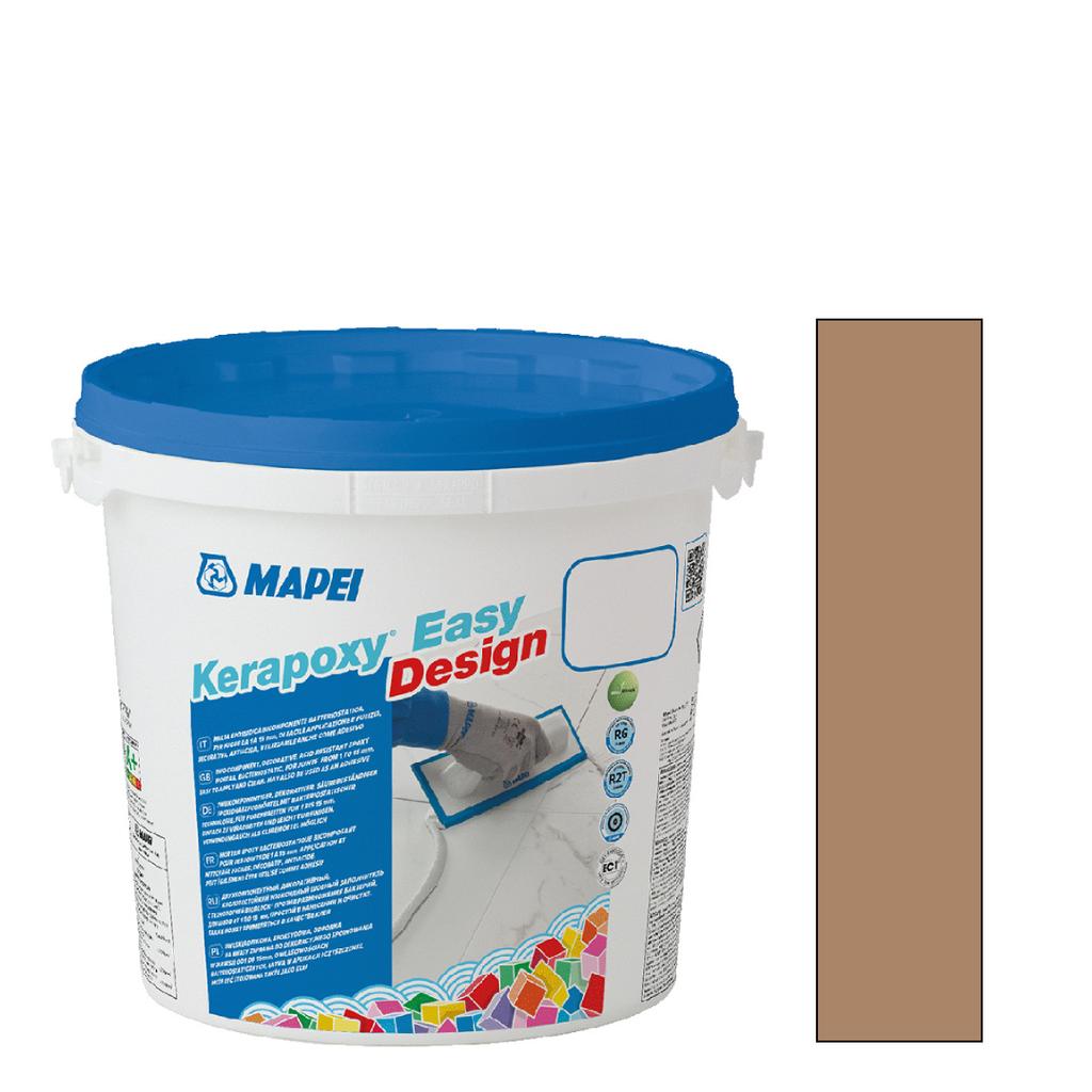 Mapei Kerapoxy Easy Design Argamassa Epóxi Cor 142 Marrom 3Kg
