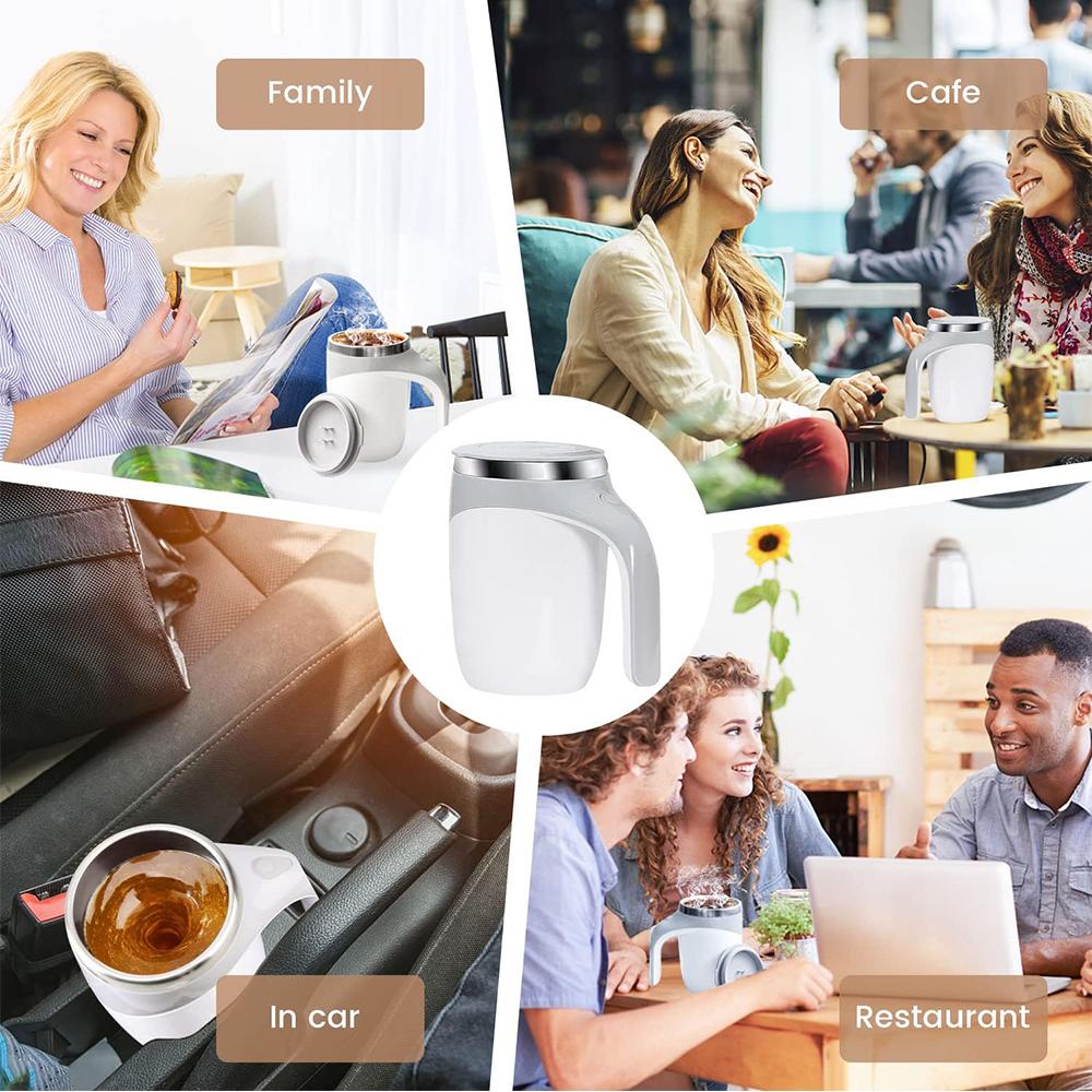 New Automatic Magnetic Rechargeable Stirring Coffee Mug Suitable for Coffee/Tea