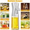 Reusable Food Grade Oil Vinegar Spray Bottle Kitchen AccessoriesOil Spray Cooking Olive Oil Dispenser Bottle Sprayer Mist