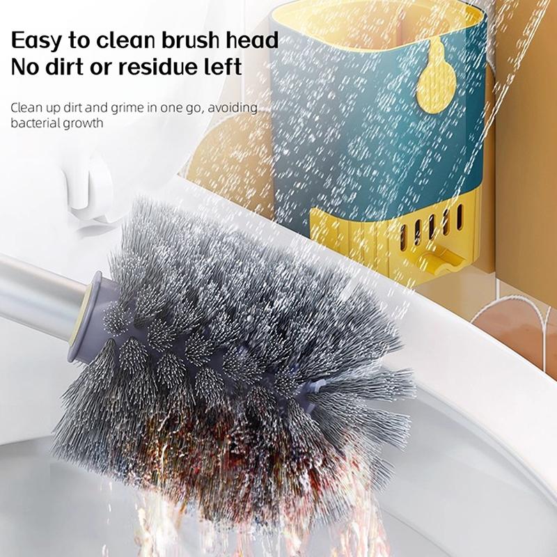 Home Multi-Functional Toilet Brush Set Brush For Bathroom Cleaning Cleaner With Holder