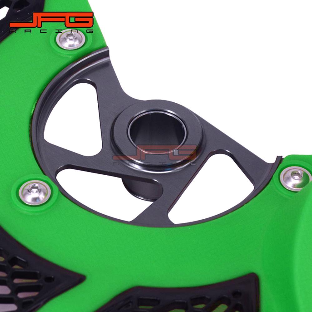 KX/KXF/KLX Off-Road Motorcycle Two-Color Front Disc Brake Protector
