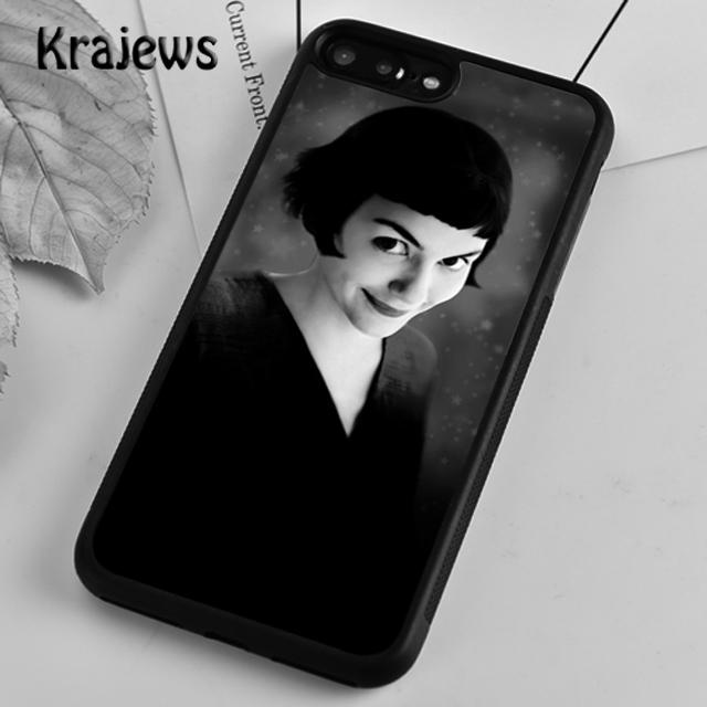 Krajews Amelie Poster Classic France Movie Phone Case Cover For iPhone 17 Air 16 15 14 Plus 11 12 13 Pro Max Coque Fundas