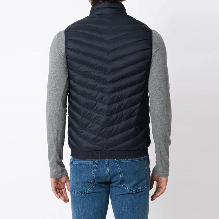 ARMANI EXCHANGE Logo Printed Zipped Gilet 8NZQ52-ZNW3Z-5578