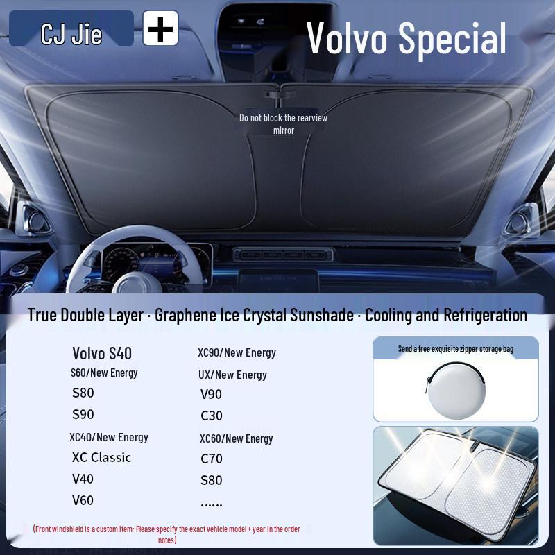 Car Windshield Sunshade Umbrella - Heat and Sun Blocker Visor Cover