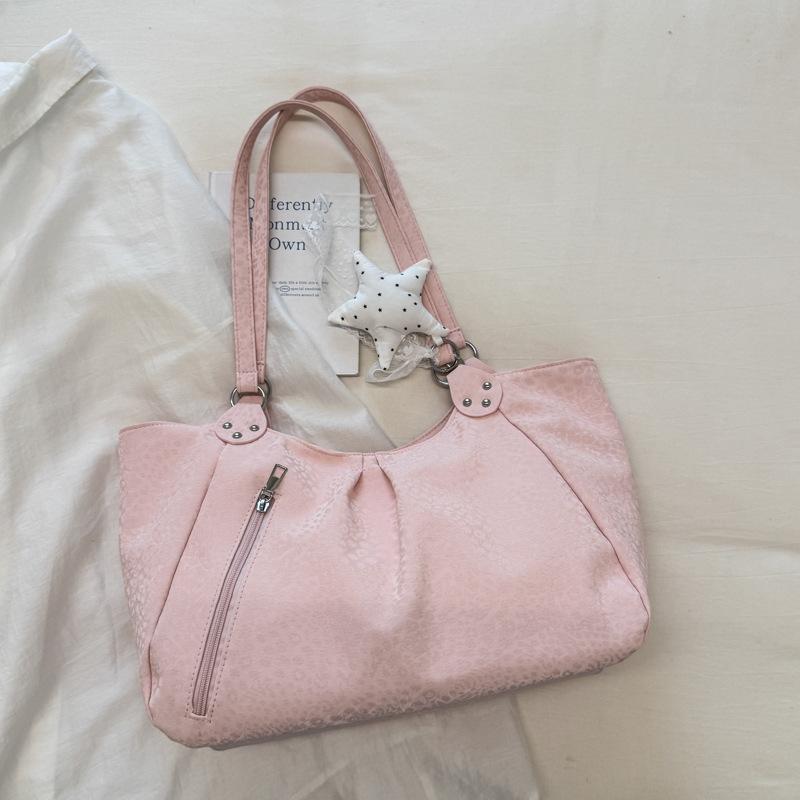 Large-capacity Casual Relaxed Single-shoulder Bag for College Students' Commuting Tote Bag