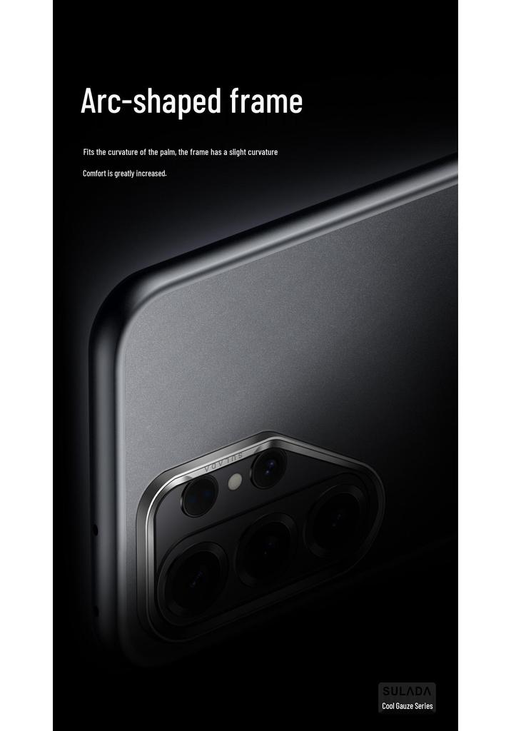 Samsung S26 Ultra Semi-Transparent Frosted Protective Case for S26 and S25 Plus - Skin-Feel, Light Luxury, Drop-Proof Design