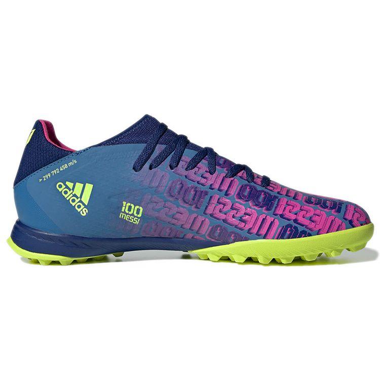 adidas X Speedflow Messi.3 TF Numbersup Sneakers Unisex Blu Victory-Blue Rosa Shock FY6896