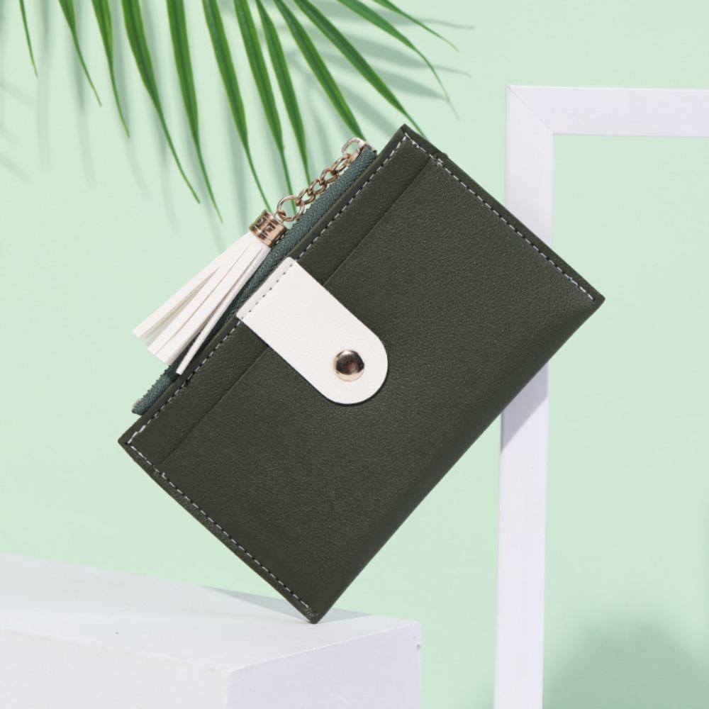 

Мягкие однотонные кошельки из искусственной кожи, держатель для нескольких карт, карманный чехол, держатель для карт