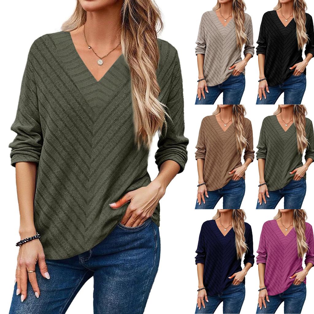 Women's Loose Casual Long-sleeved Pullover