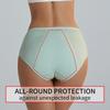 6PCS Ladies Leakproof Menstrual Panties Cotton Mid Rise Soft Breathable Daily Underwear