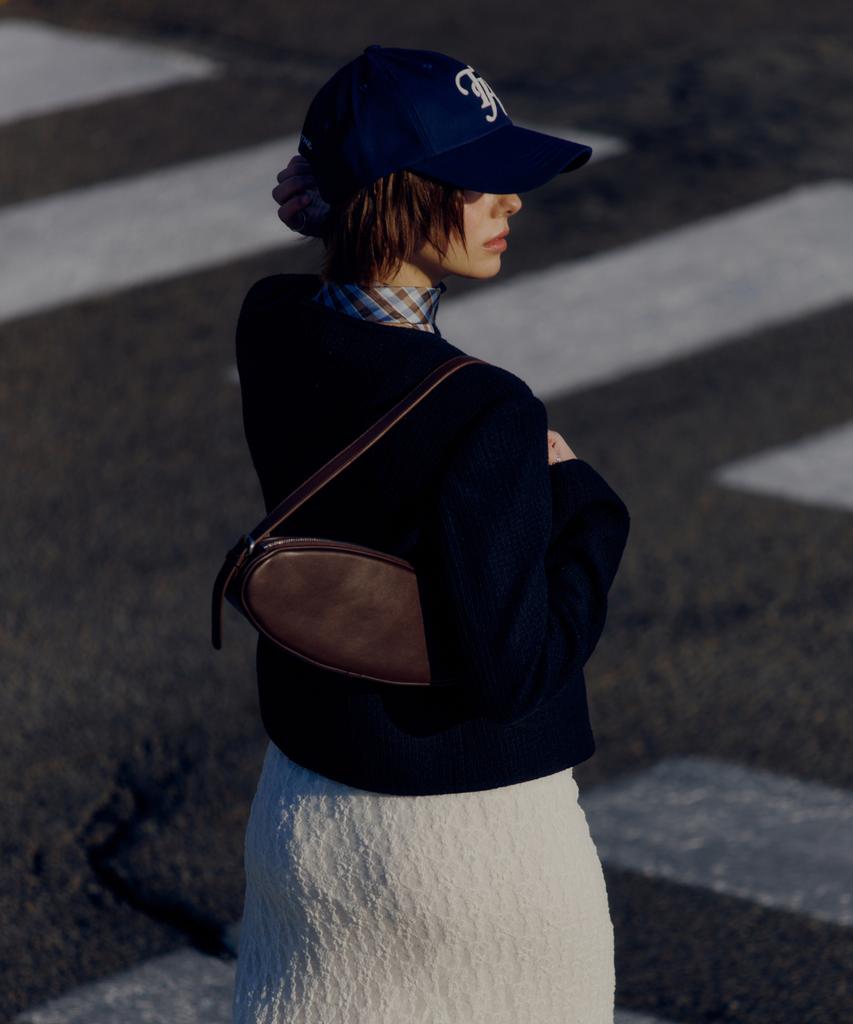 Teulaepighamoni Deep Shape Applique Logo Ballcap_Navy