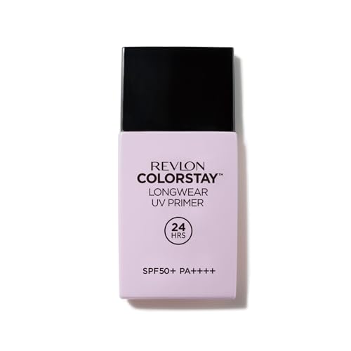 Revlon ColorStay Longwear UV Primer 002 Lavender SPF 50+ PA++++ Sunscreen, Shine-Preventing Primer, Makeup Base