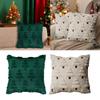 Christmas Embroidered Pillow Cover Christmas Tree Pillow Cover Cushion Set Atmosphere Decorative Pillow Toddler Pillowcases