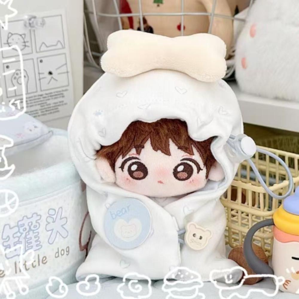 Swaddling 10cm Cotton Doll Swaddling Clothes Sleeping Bag Doll Dress Up Set  Children's Gift
