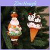 Christmas Gingerbread Man Tree Ornament With Plastic Material For Holiday Decor