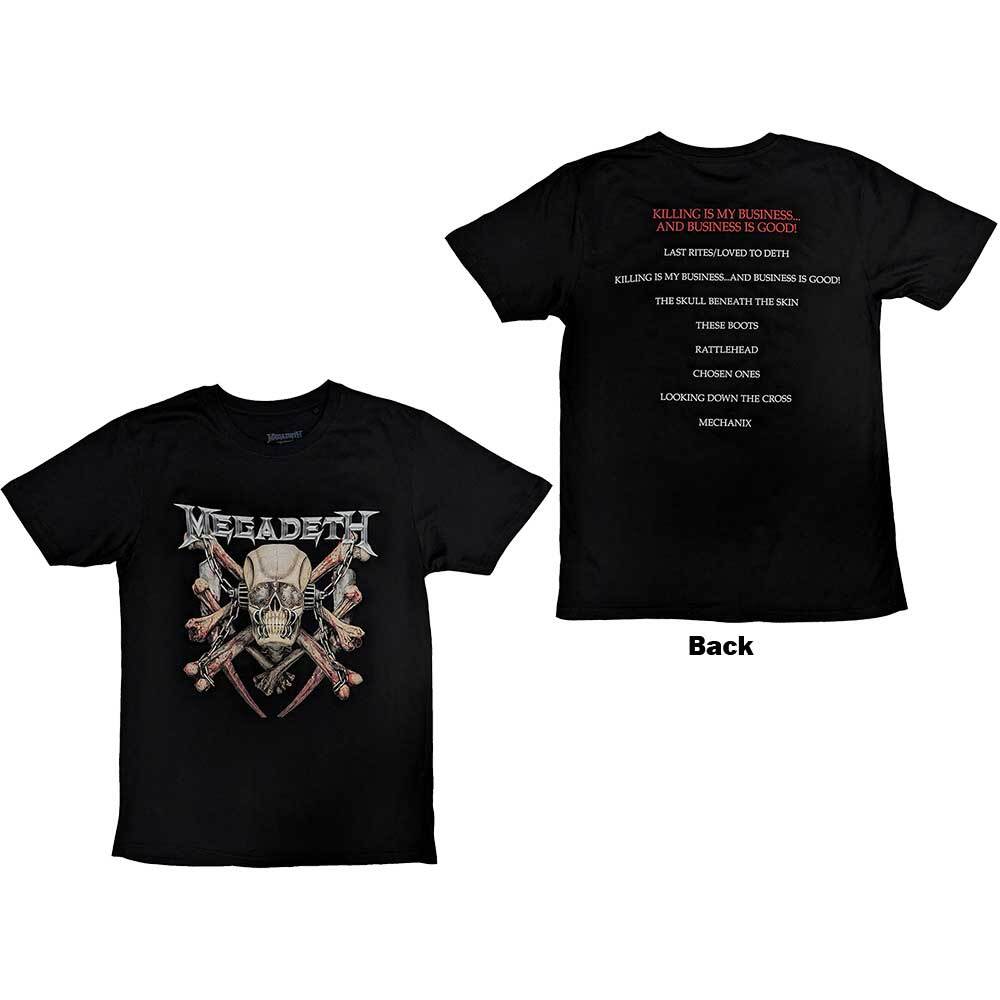 Megadeth Killing Biz T-Shirt Black New L