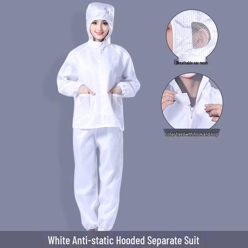 

Anti-static Hooded Coverall Suit