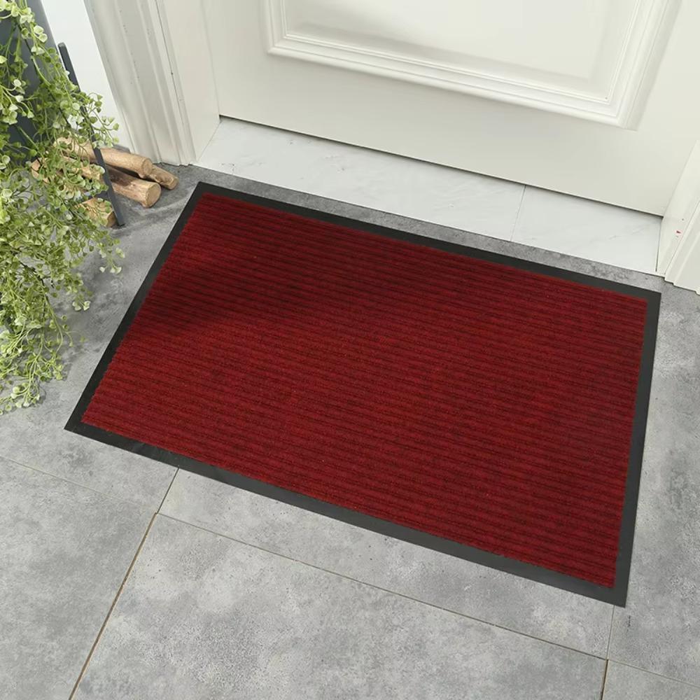 Water-absorbent Entrance Mat Rectangular Corridor Rug High-end Welcome Mat  Shopping Mall