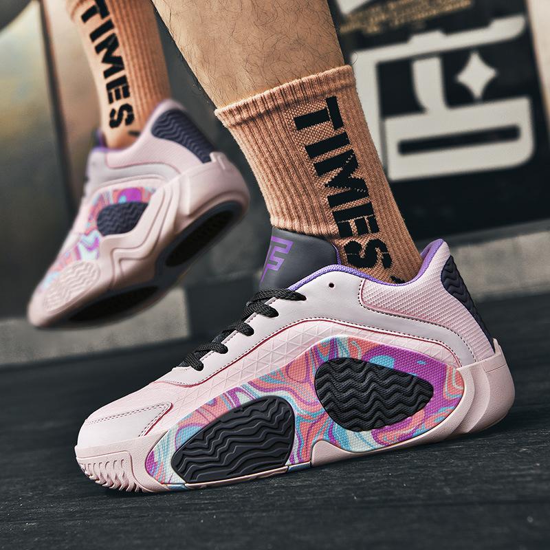 

Внешняя торговля новые мужские и женские баскетбольные кроссовки мужские настоящие боевые кроссовки для цементного грунта для молодежи средних школ спортивные кроссовки для бега 36