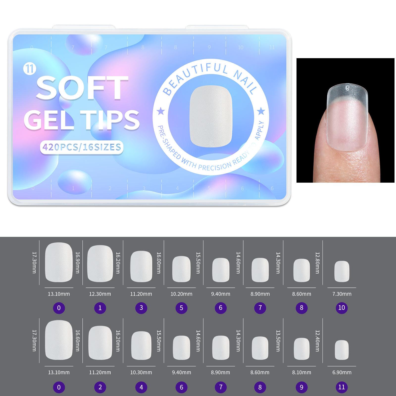 

Ультракороткие матовые пластины для дизайна ногтей, ультратонкие и не оставляющие следов капли воды, миндаль, без гравировки и шлифовки накладных ногтей