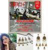 Cultural Festival Statement Earrings With Geometric Circles And Dangle Tassels