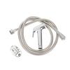 ABS Handheld  Shattaf Sprayer Kit Double Jet Nozzle Toilet Faucet Set for Feminine Care Baby Shower