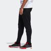 adidas Solid Color Comfortable Sports Casual Pants Men Bottoms Black DP5731