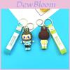 Large Labubu Sheep Keychain Adorable Pvc Soft Rubber Keyring American Style