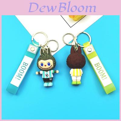 Large Labubu Sheep Keychain Adorable Pvc Soft Rubber Keyring American Style