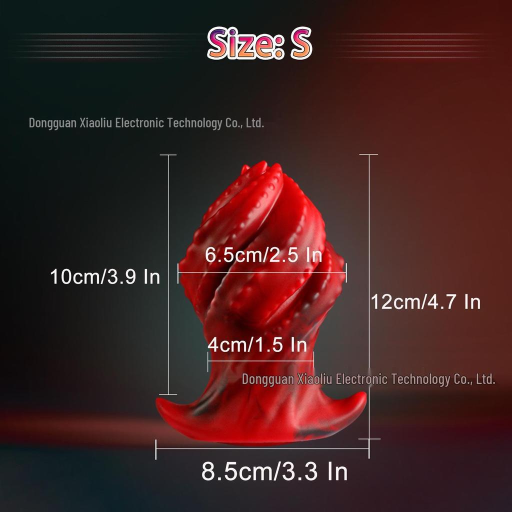 Silikonowy korek analny do stymulacji zewnętrznej i wewnętrznej