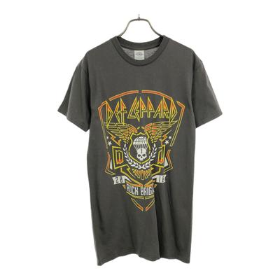 DELTA PRO WEIGHT DEF LEPPARD ROCK BRIGADE TOUR 2018 Print Short Sleeve T-shirt Men's Used