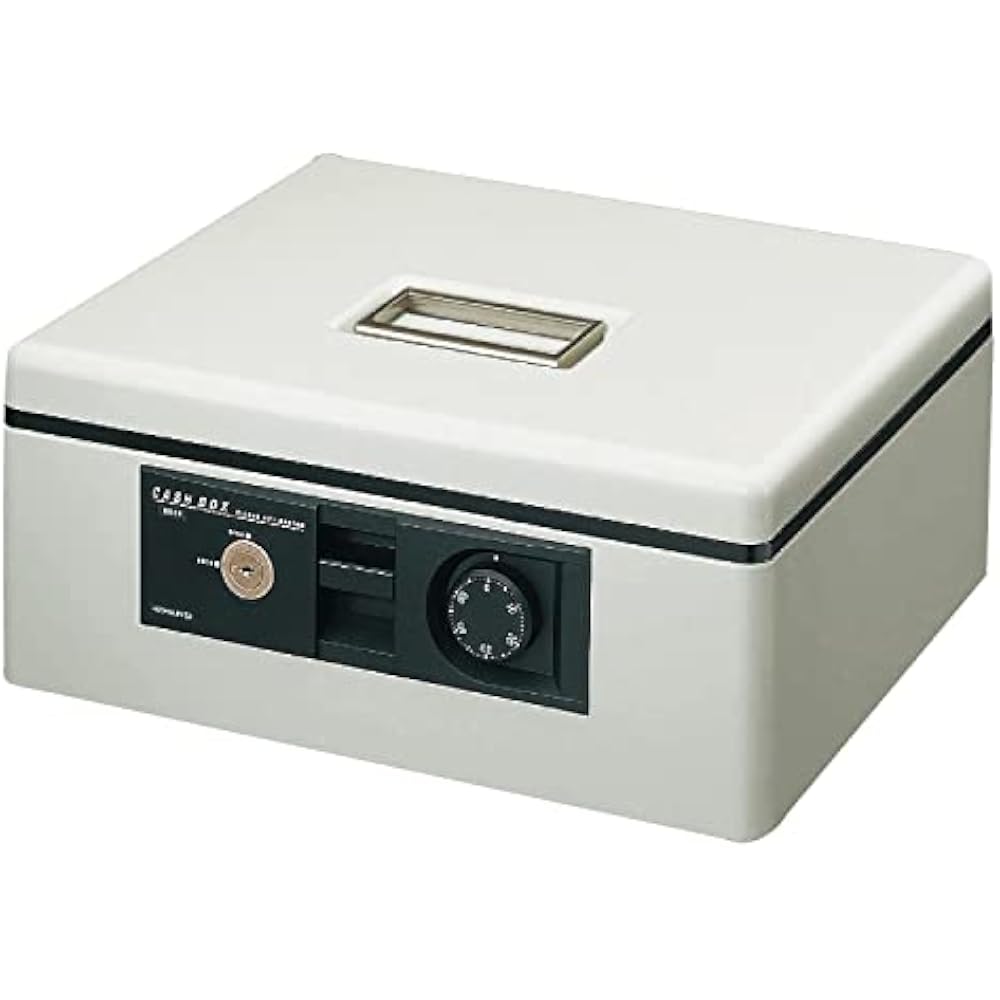 Kokuyo (KOKUYO) CB-11M Handbag Safe with Dial A4 Gray