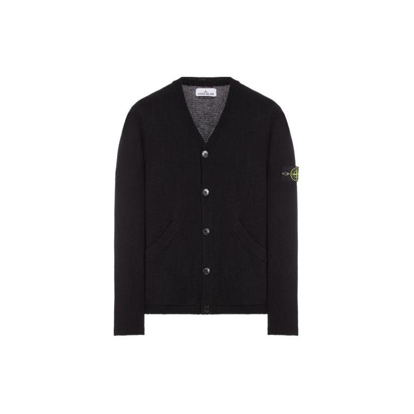 STONE ISLAND Tricot Unisexe Noir 8015527D3-V0029