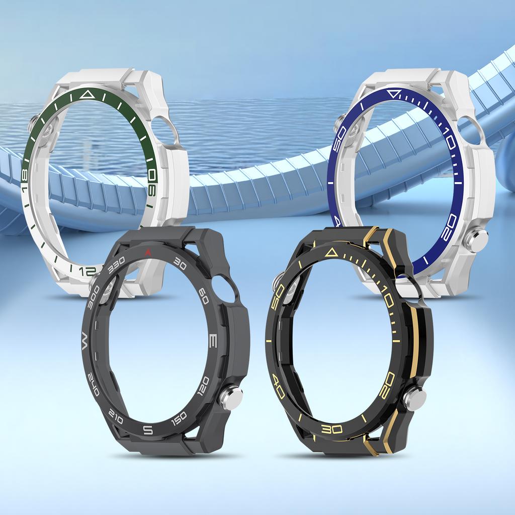 PC-Hülle für Huawei Watch GT6 Pro 46mm Zubehör Uhr Schutzabdeckung Rahmen Ausgeschnittenes Uhrengehäuse Stoßfänger Hülle Abdeckung