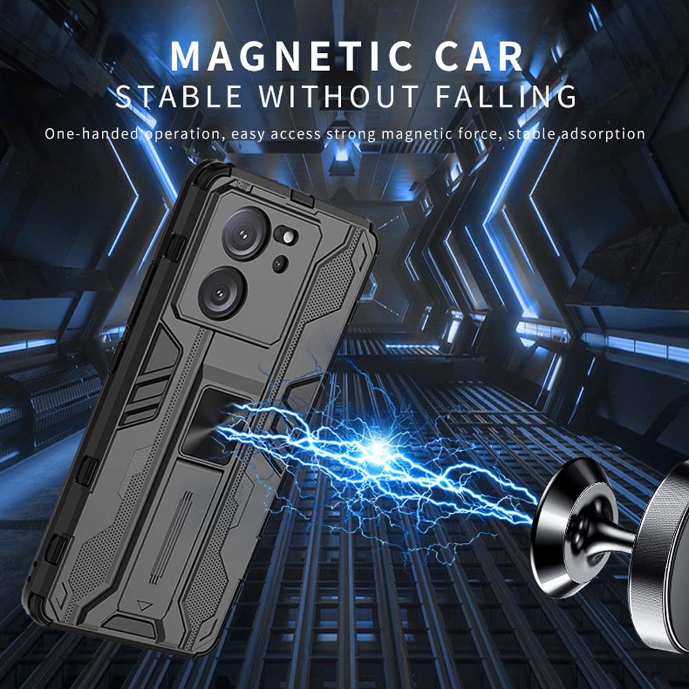 For Xiaomi Mi 13T 12T 11T 10T Pro Shockproof Armor Magnetic Case For Mi Poco X6 X5 X4 X3 Pro NFC F5 Pro F3 M3Pro Phone Cover