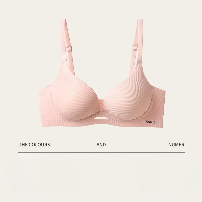 Ladies Summer New Style Small Breast Gathers No Mark Comfortable Collect Pair of Breast Prevent Droop Underwear