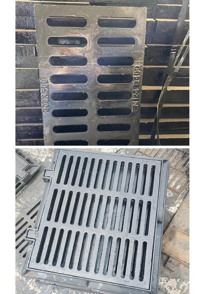 Ductile Iron Manhole and Drainage Grate Square Cover