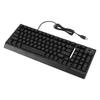 Wired Small Keyboard 98 Keys RGB Mechanical Feel Portable with Knob for Gaming Business Work PC