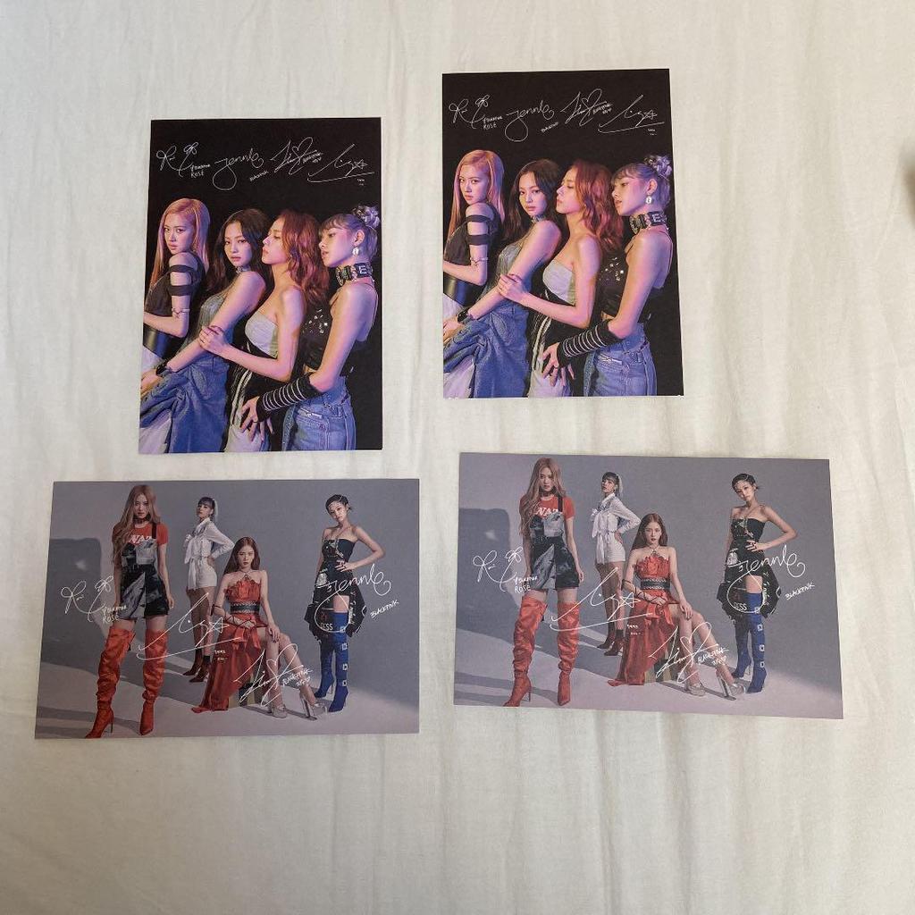 [USED] BLACKPINK Postcard