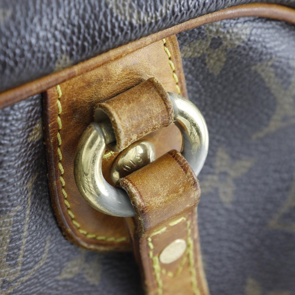 Louis Vuitton Montorgueil PM Umhängetasche M95565 Braun Monogram Canvas Damen Gebraucht