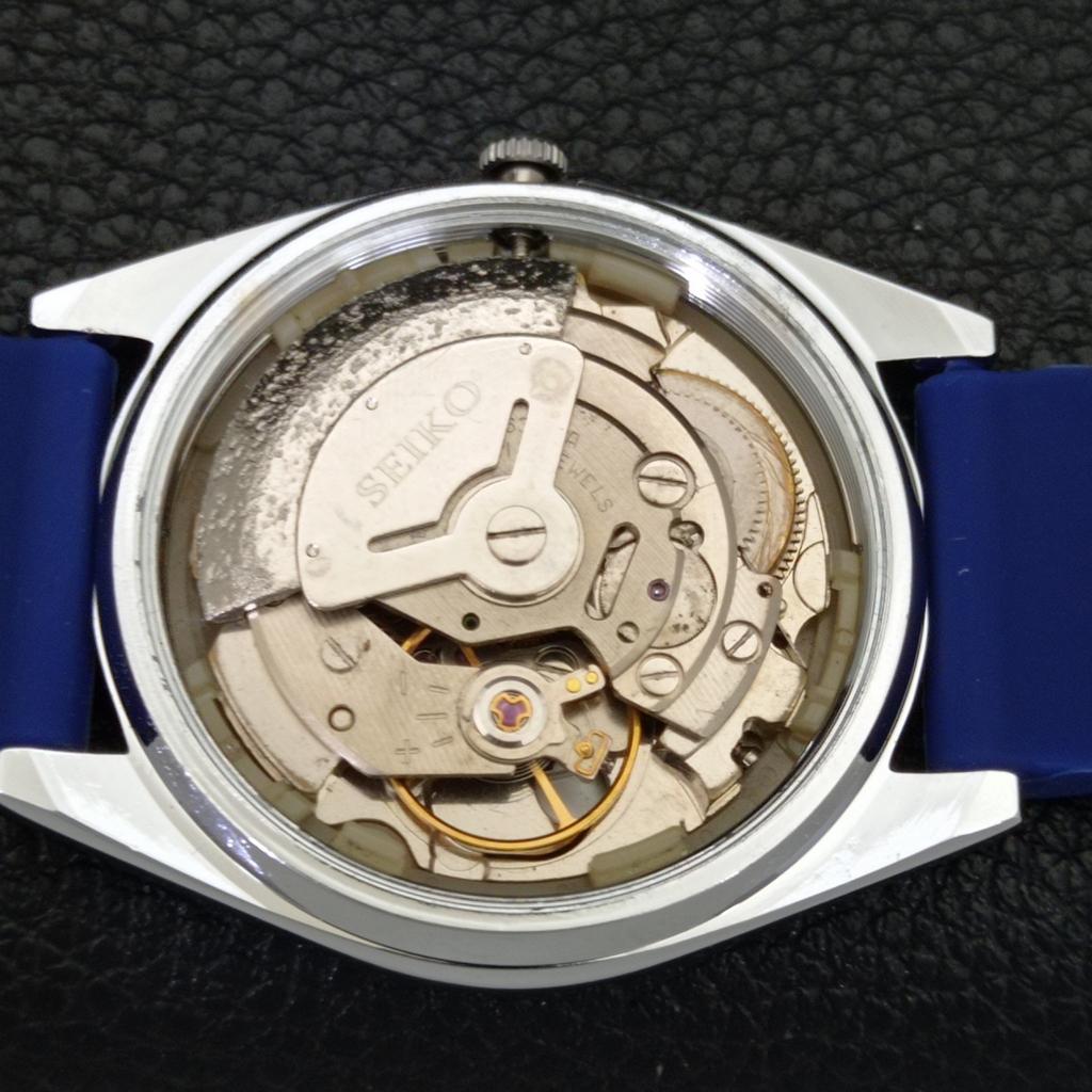 JAPAN VINTAGE REFURBISHED SEIKO 5 AUTOMATIC 6309A MENS BLUE DIAL WATCH a701735-5 R206c-a701735