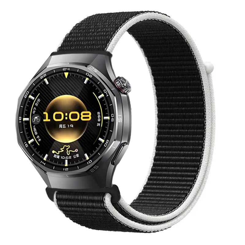 22mm 20mm Nylonarmband für Huawei Watch 5 4 GT6 GT6 Pro GT5-4-3 46mm Armband im Flaggen-Stil Amazfit Bip 6 Active 2 Balance 2 Correa