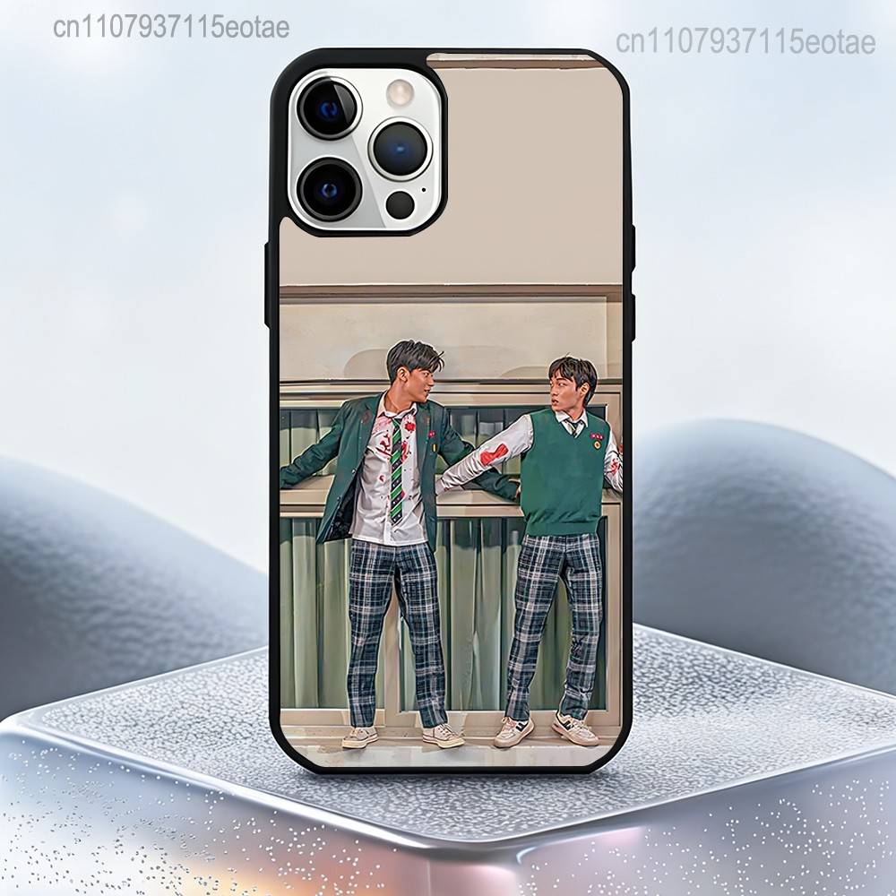 

A-All of Us Are D-Dead Case For iPhone 17,16,15,14,13,12,11,Pro,Max,Plus,Mini,SE4,E Magnetic Magsafe Wireless Charging iPhone12promax
