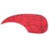 2Pcs Acoustic Guitar Pickguard Folk AntiScratch Guard Plate Replacement for 3841in Celluloid(Red Tortoise Color Water