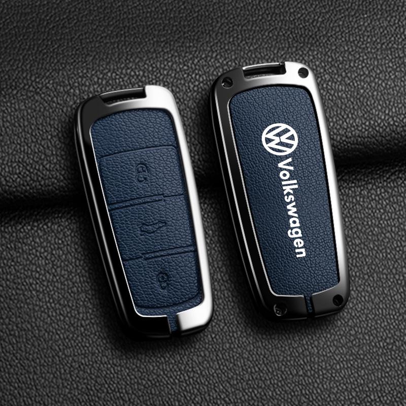 Volkswagen Car Key Case & Keychain for Lavida, Bora, Tiguan, Magotan, POLO, Passat – Cross-Border Compatibility